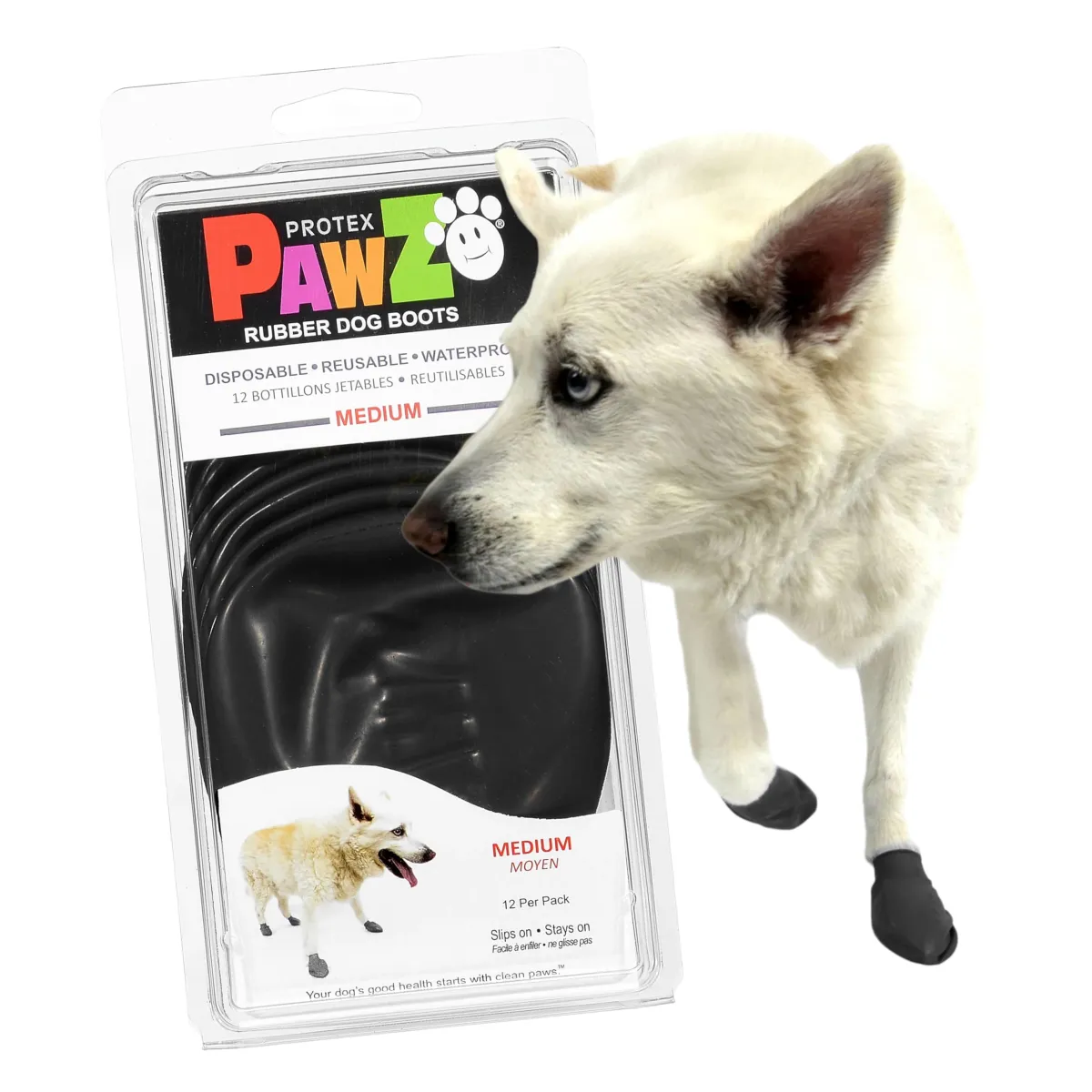 PAWZ botas de goma natural impermeables (pack 12)