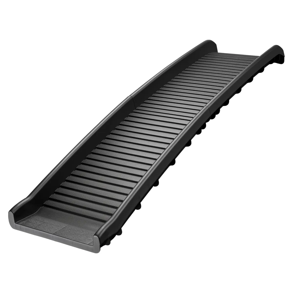 WilTec Rampa plegable de plastico con guias laterales (156x40)