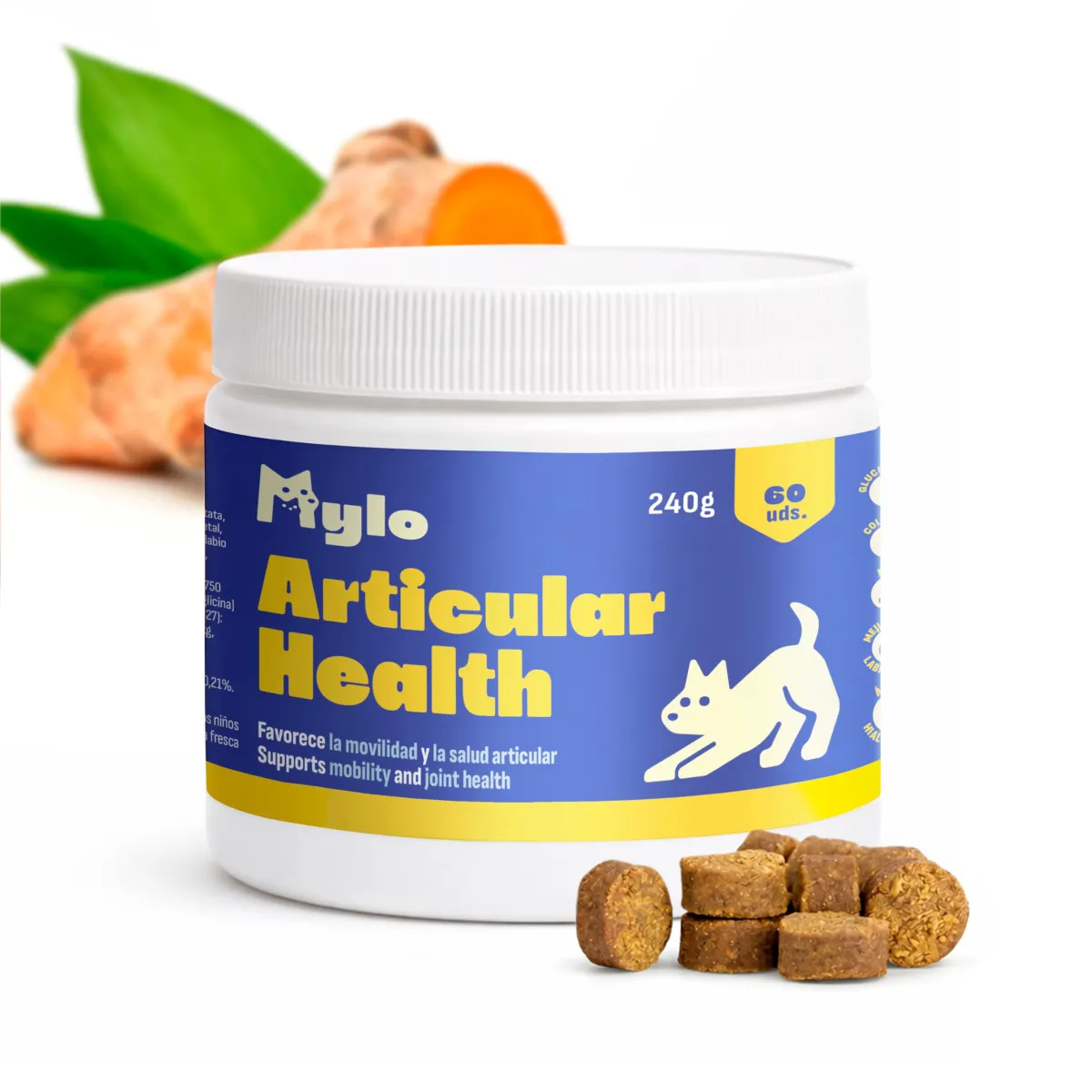 MYLO condroprotector para la movilidad con glucosamina y MSM